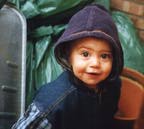 child in coat