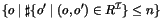 $\{o \mid
\sharp \{o'\mid (o,o')\in R^{\mathcal{I}}\} \leq n\}$