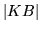 $\vert KB\vert$