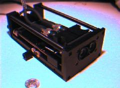 Closeup view of our ministereocam