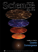 Science Magazine cover, Dec. 2003