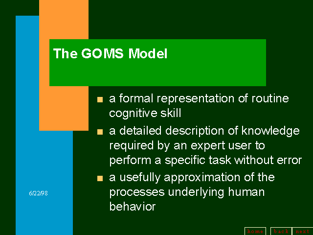 Goms Model