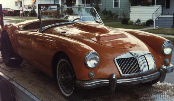 1957 MGA with Ford 406