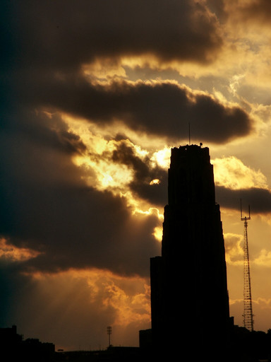 Sunset over the Cathedral