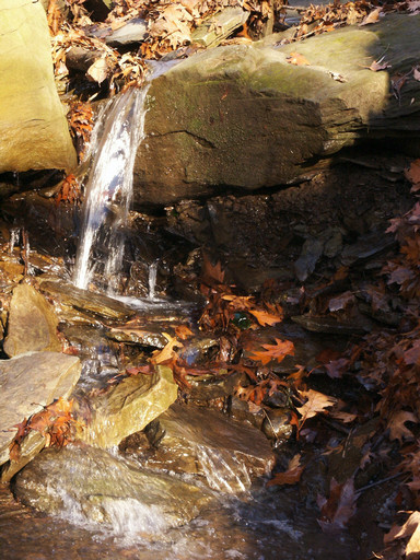 Tiny waterfall