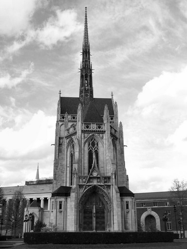 Spiky church