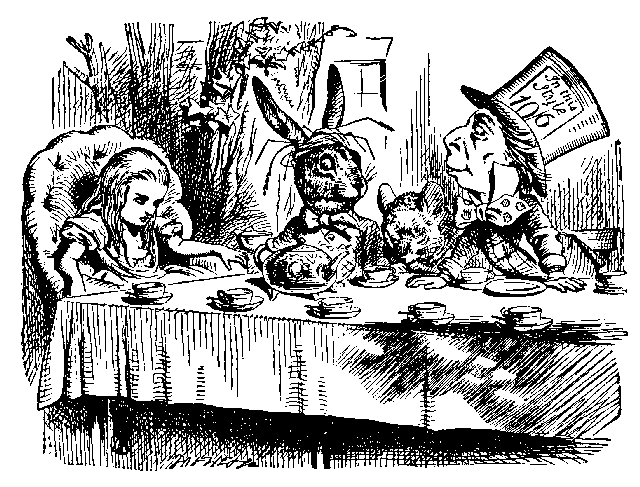 Alices Adventures in Wonderland, chapter VII, A Mad Tea-Party