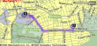 Map from CMU to Denniston