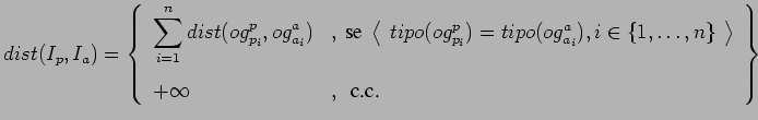 $ dist(I_{p}, I_{a}) =
\left\{ \begin{array}{ll}
\displaystyle\sum_{i=1}^{n} ...
...\vspace{0.3cm}\\
%\\ [-0.5cm]
+\infty &, \ \hbox{ c.c.}
\end{array}\right\}$