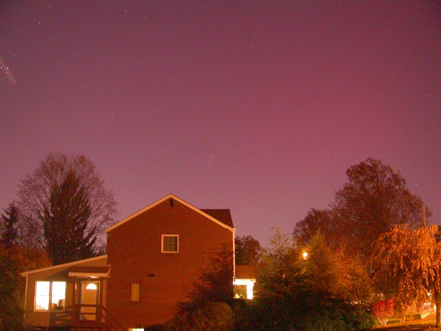  (7) Pittsburgh Aurora 2003/10/30 19:45 EST