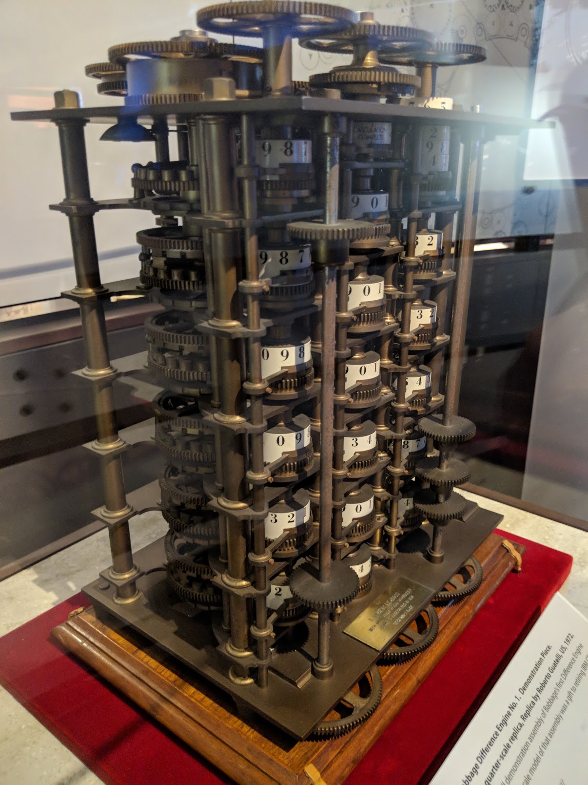 Difference Engine Prototype