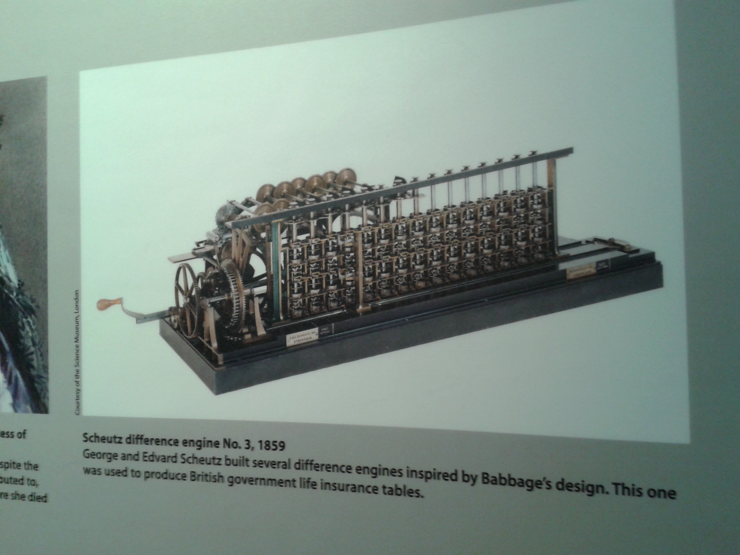 Scheutz Difference Engine