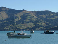 boats on the bay