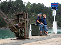 Waiting for the ferry