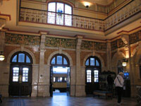 Gorgeous station interior