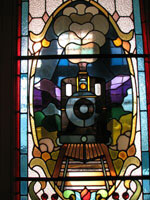 stained glass window